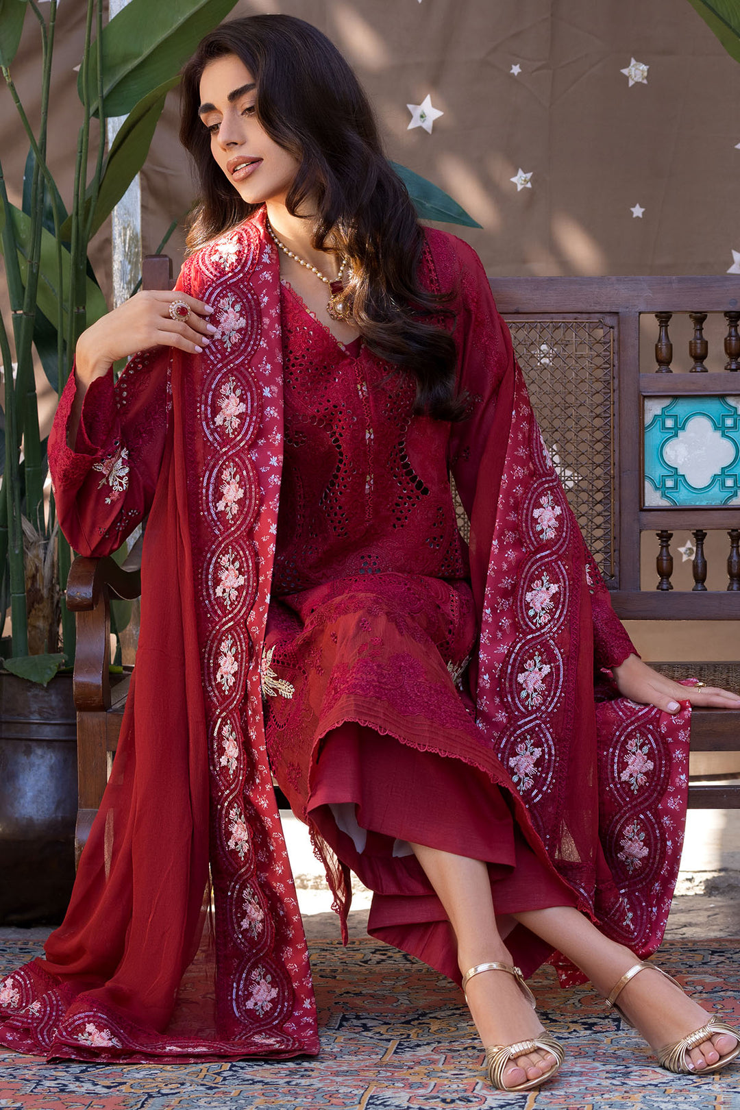 5928-IRISE EMBROIDERED LAWN UNSTITCHED