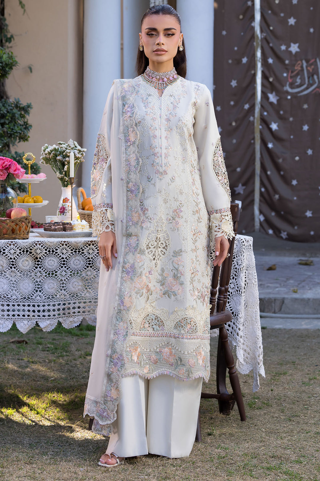 5930-SELIN EMBROIDERED LAWN UNSTITCHED