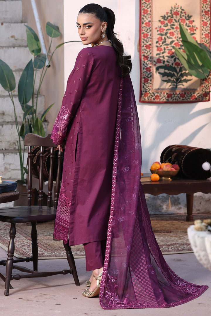 5931-CRIMSON EMBROIDERED LAWN UNSTITCHED