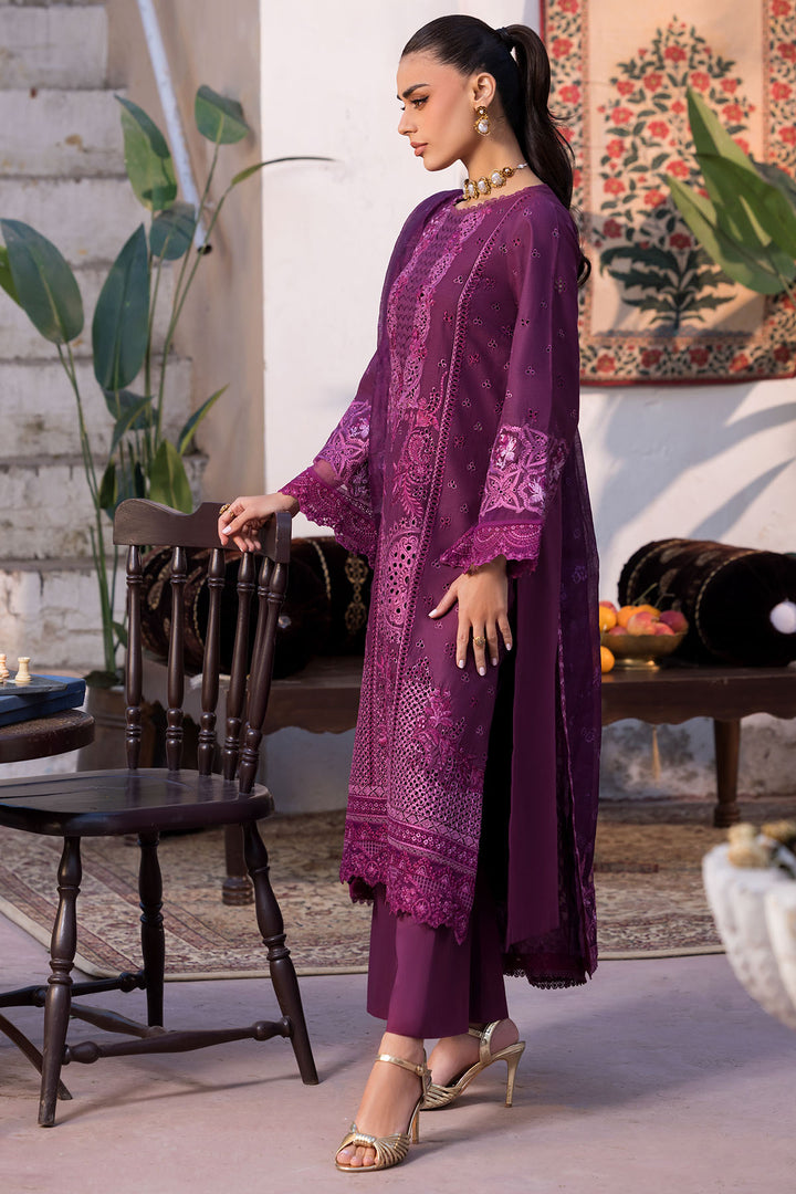 5931-CRIMSON EMBROIDERED LAWN UNSTITCHED
