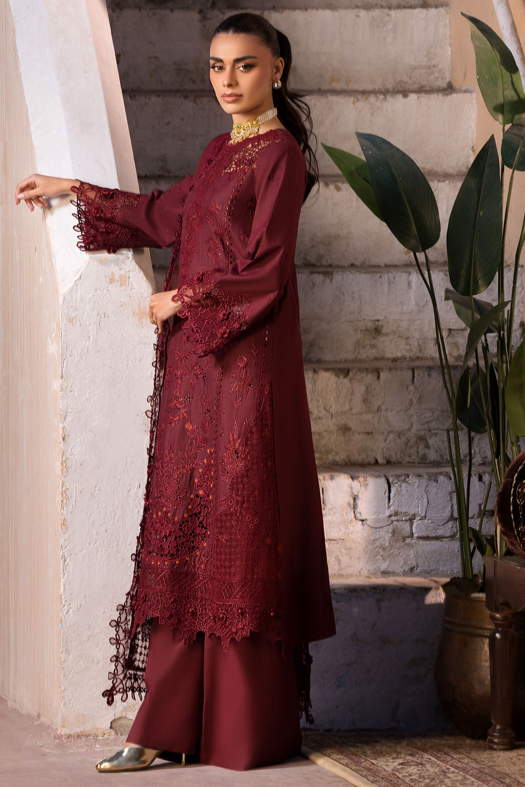 5936-CATALINA EMBROIDERED LAWN UNSTITCHED