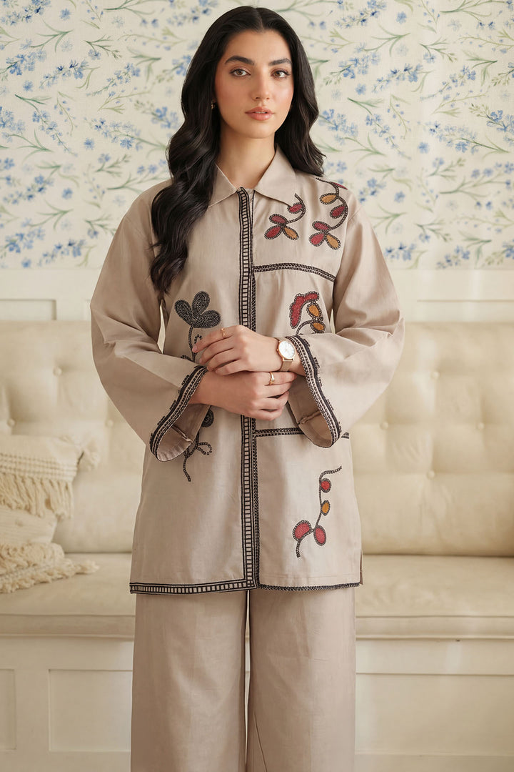 5943-ARIA EMBROIDERED CAMBRIC STITCHED