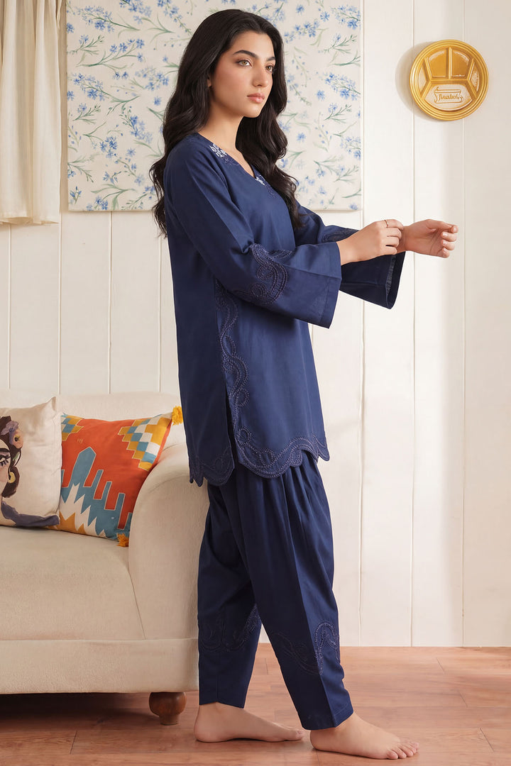 5947-NOA EMBROIDERED CAMBRIC STITCHED