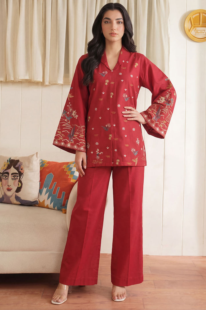 5950-PETER EMBROIDERED CAMBRIC STITCHED