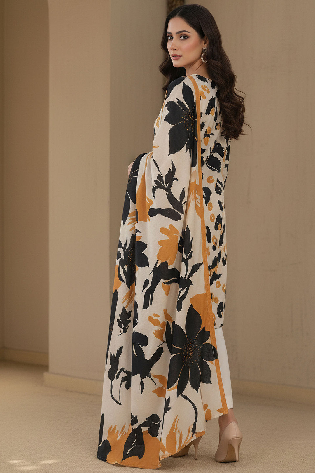 5951-MARIE DIGITAL PRINTED KHADDAR UNSTITCHED