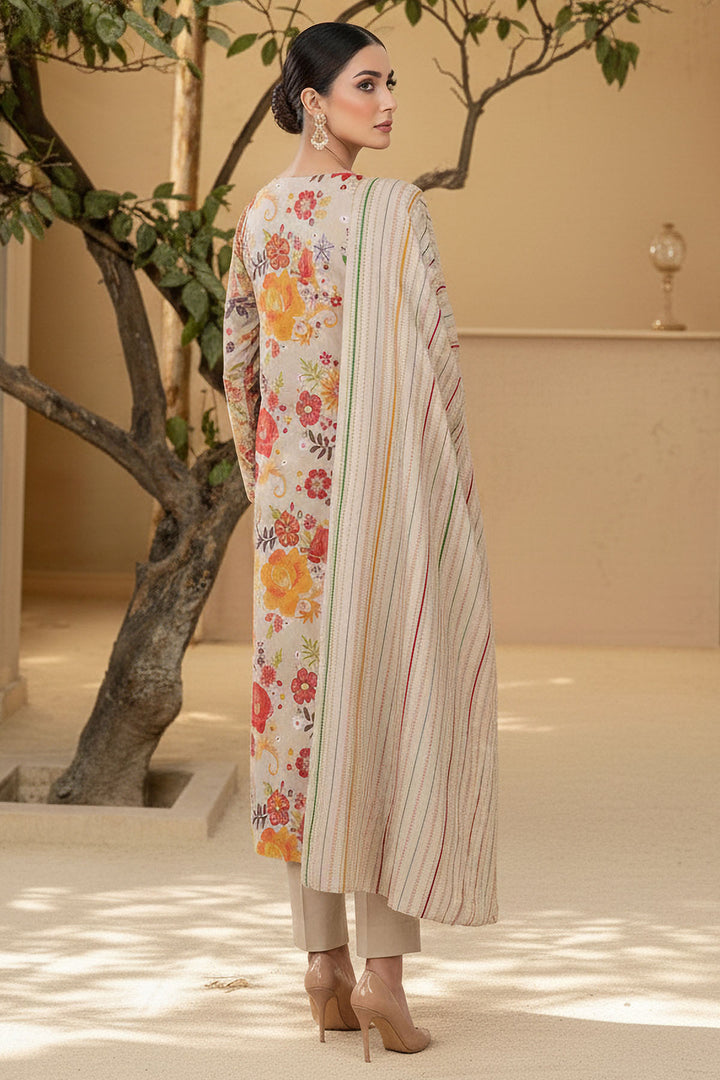 5952-CLAIRE DIGITAL PRINTED KHADDAR UNSTITCHED