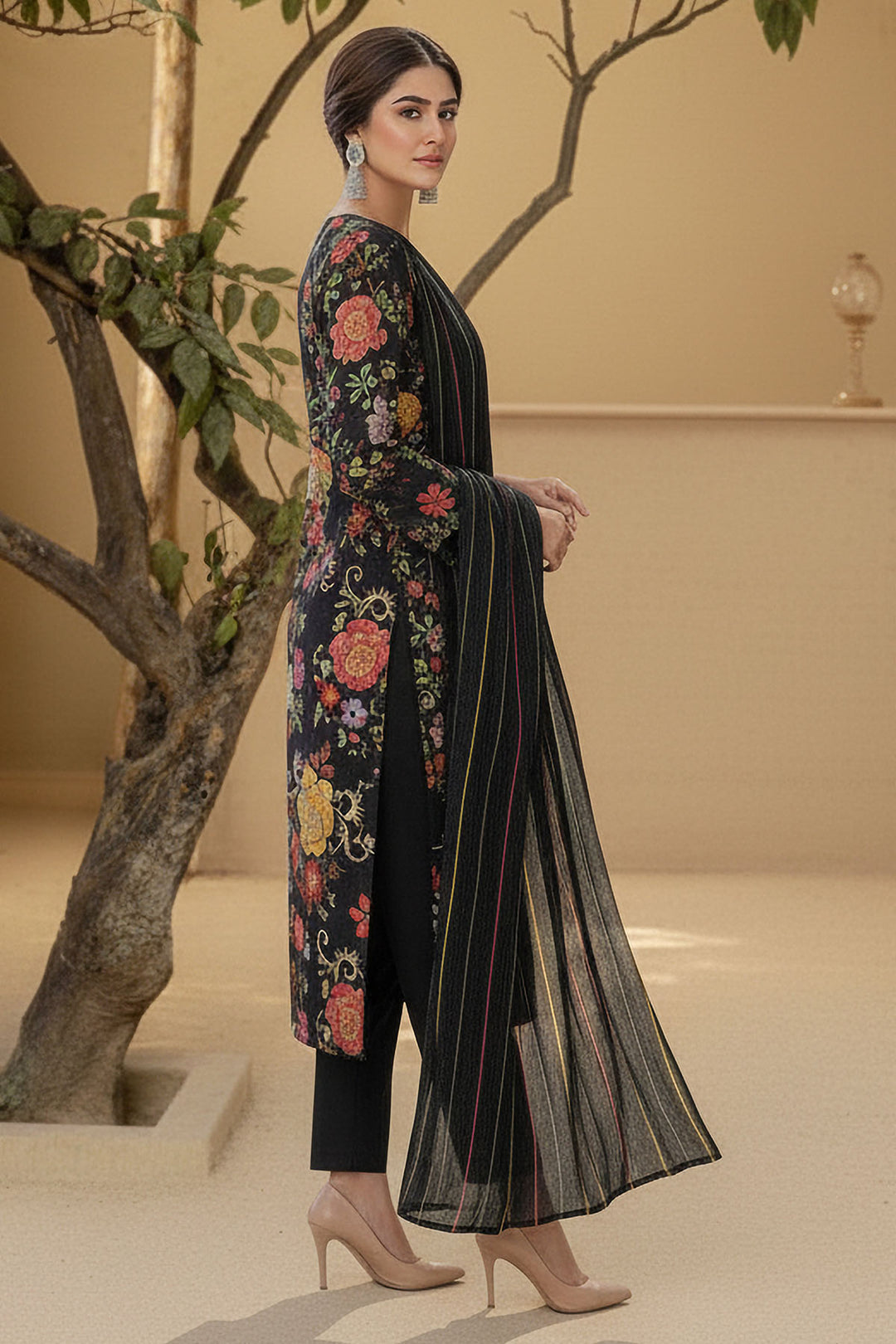 5953-CAMILLE DIGITAL PRINTED KHADDAR UNSTITCHED