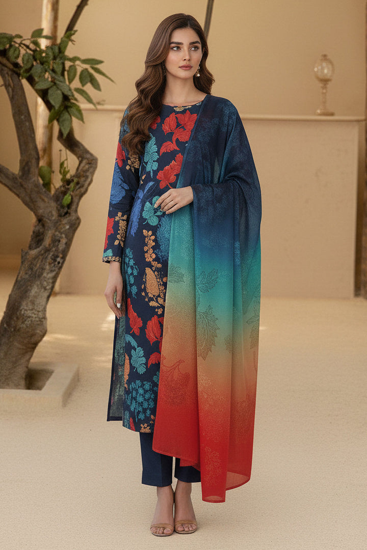 5954-ELISE DIGITAL PRINTED KHADDAR UNSTITCHED