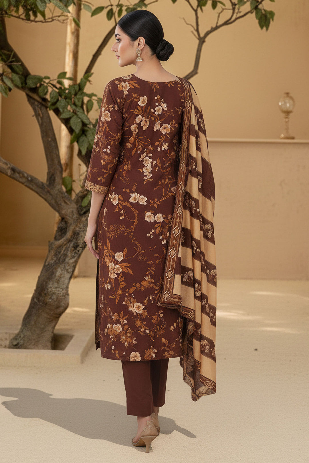 5955-AMELIE DIGITAL PRINTED KHADDAR UNSTITCHED