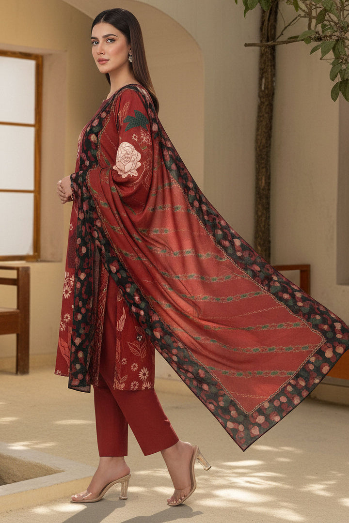 5957-LAURE DIGITAL PRINTED KHADDAR UNSTITCHED