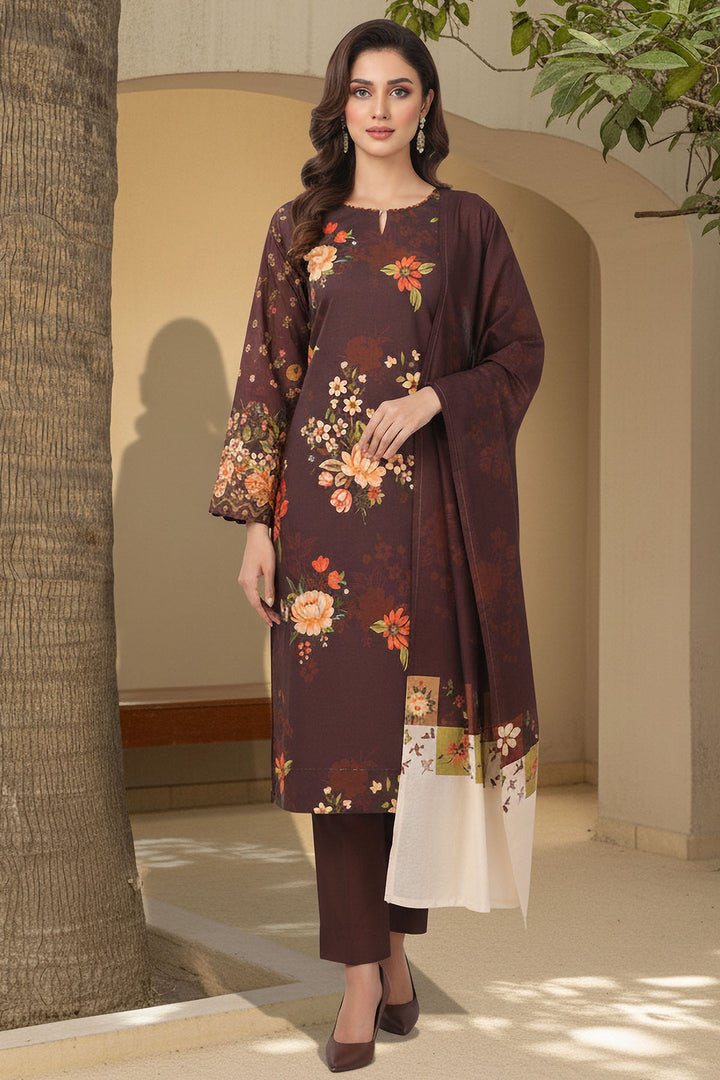 5960-MILA DIGITAL PRINTED KHADDAR UNSTITCHED