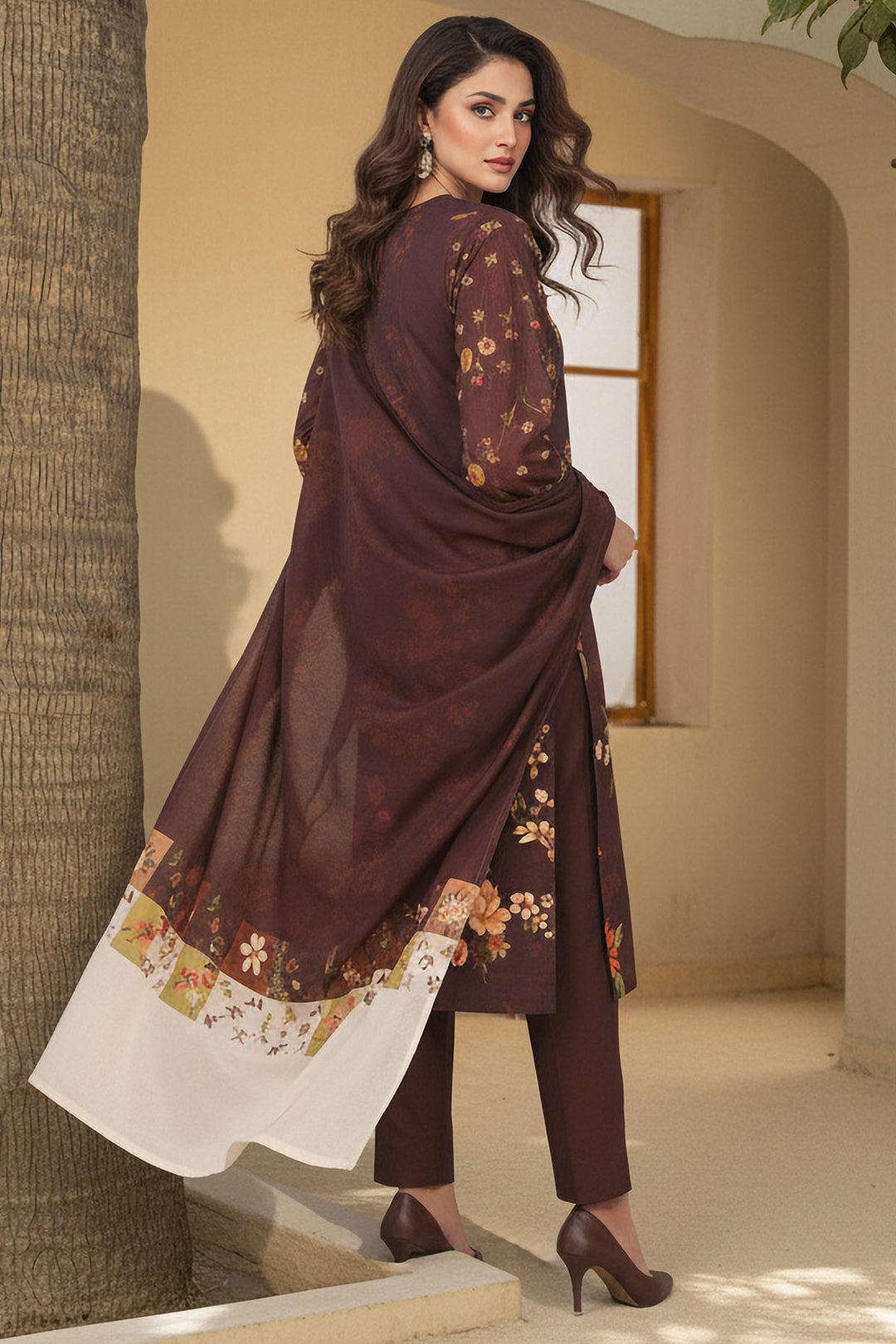 5960-MILA DIGITAL PRINTED KHADDAR UNSTITCHED