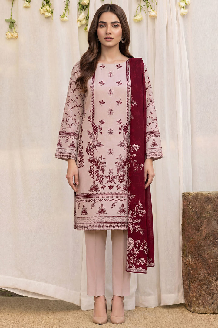 5966-ROSETTE DIGITAL PRINTED LAWN UNSTITCHED