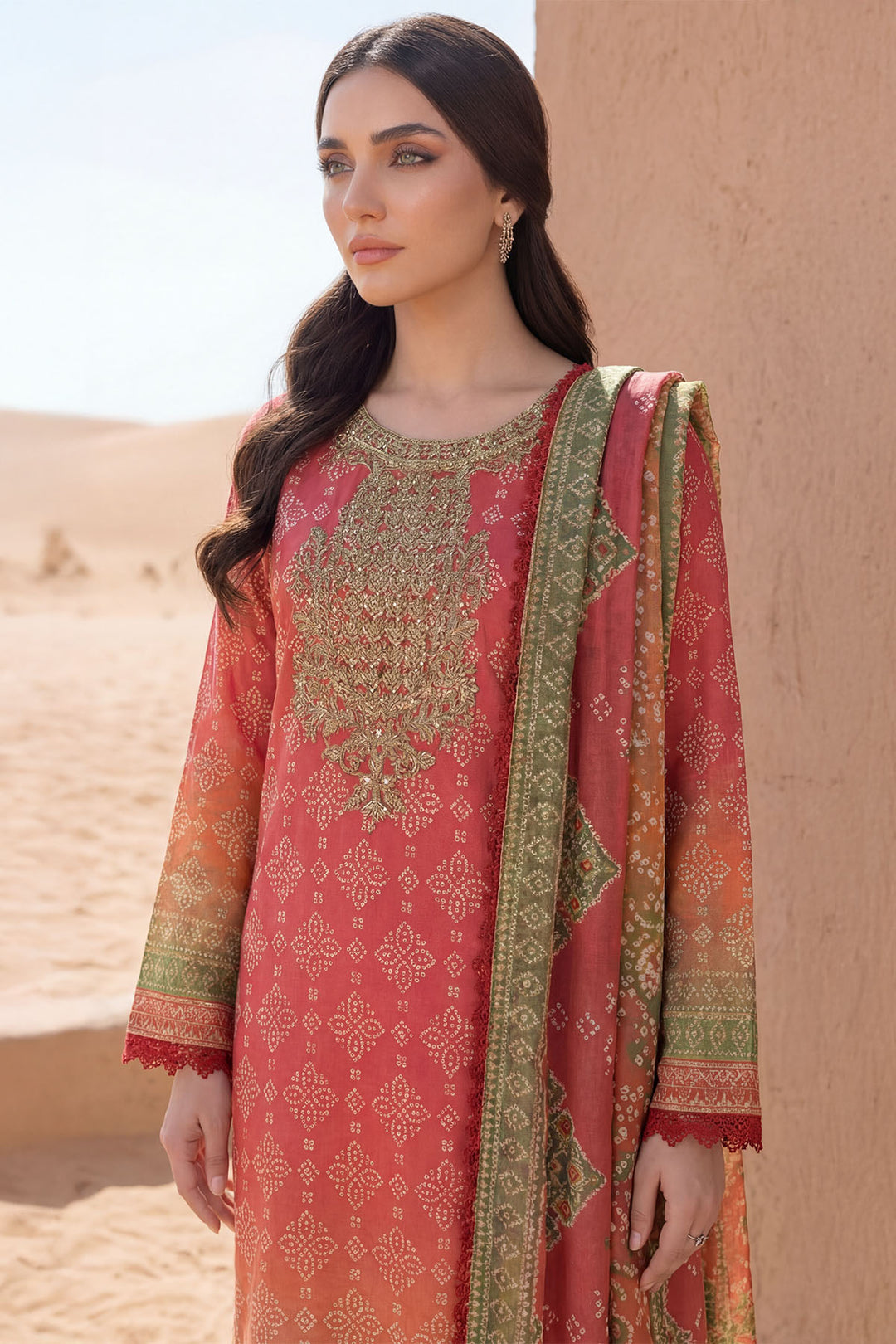 5971-ROZA EMBROIDERED LAWN UNSTITCHED