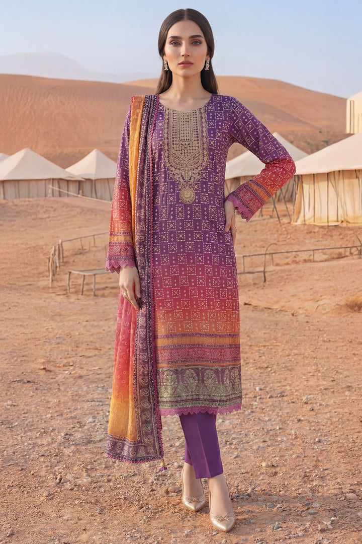 5975-LUMIA EMBROIDERED LAWN UNSTITCHED