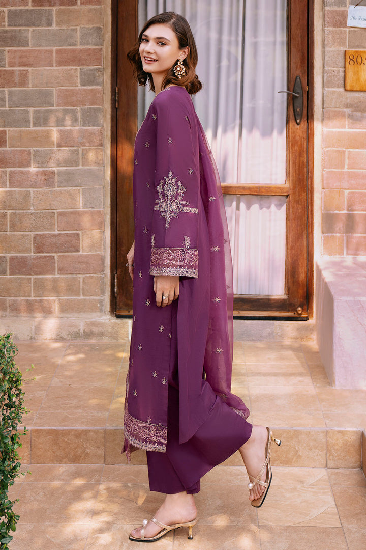 5991-MANDARINO EMBROIDERED LAWN STITCHED