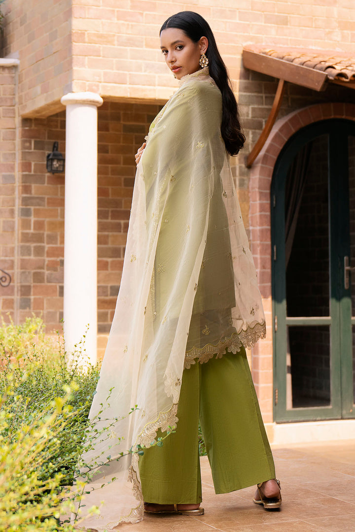 5992-CLEMENTINA EMBROIDERED LAWN STITCHED