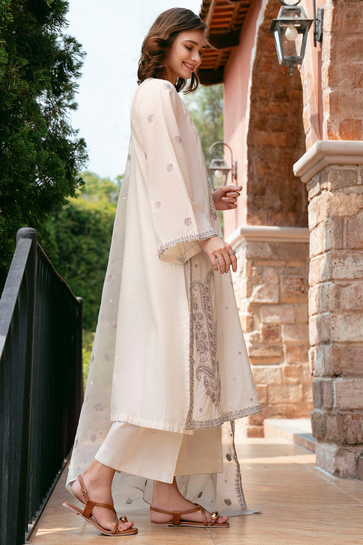 5993-CEDRO EMBROIDERED LAWN STITCHED