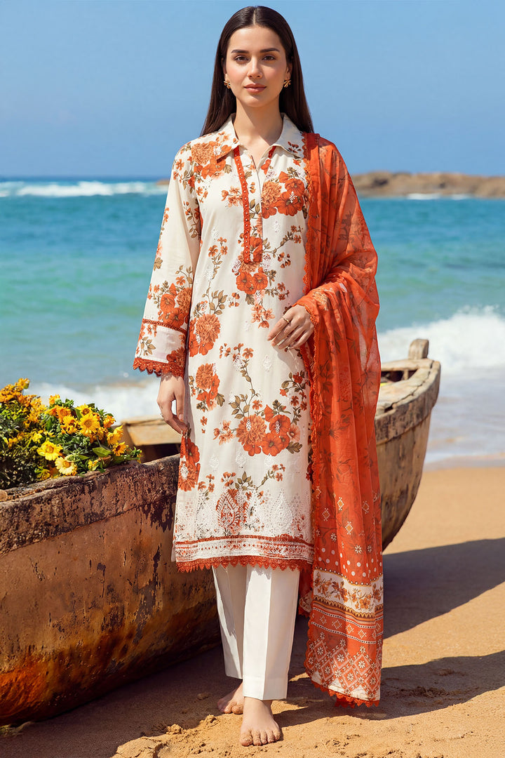 6002-MIST EMBROIDERED LAWN UNSTITCHED