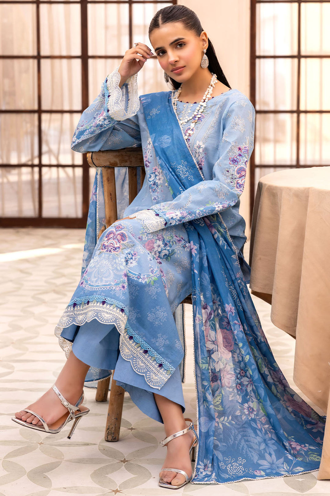 6012-VERDANT EMBROIDERED LAWN UNSTITCHED