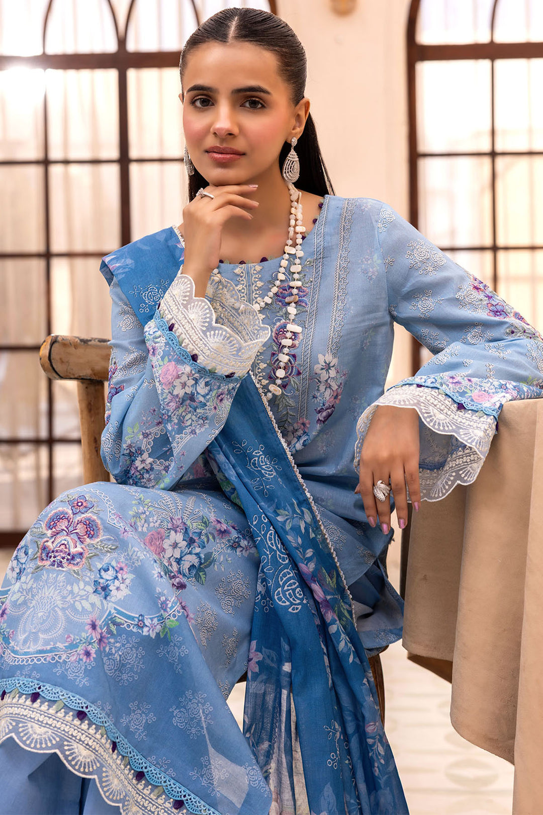 6012-VERDANT EMBROIDERED LAWN UNSTITCHED