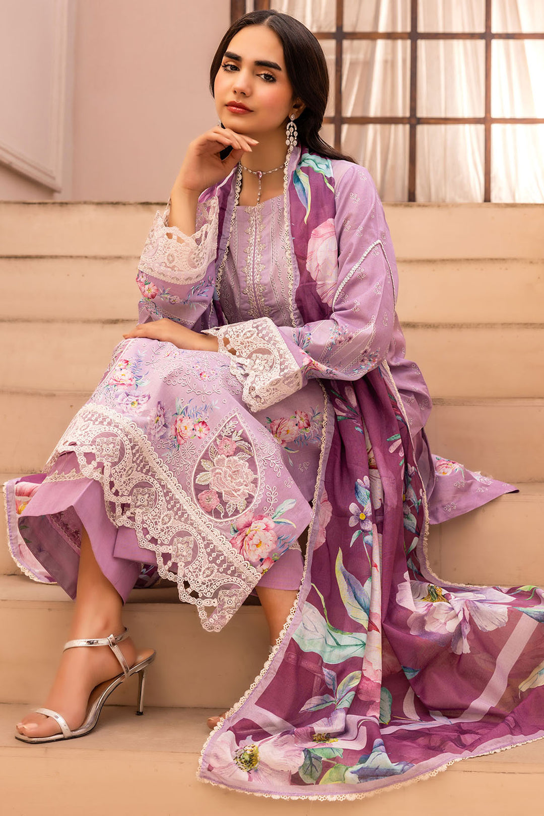 6016-ECLIPSE EMBROIDERED LAWN UNSTITCHED