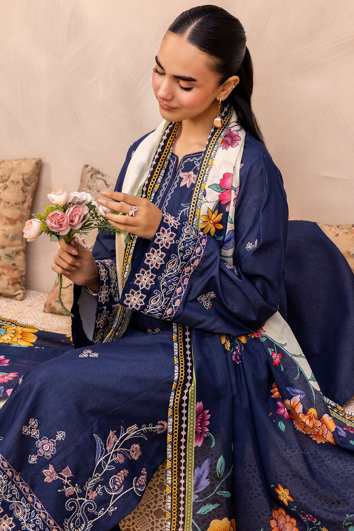 6037-ZOOHI EMBROIDERED LAWN UNSTITCHED