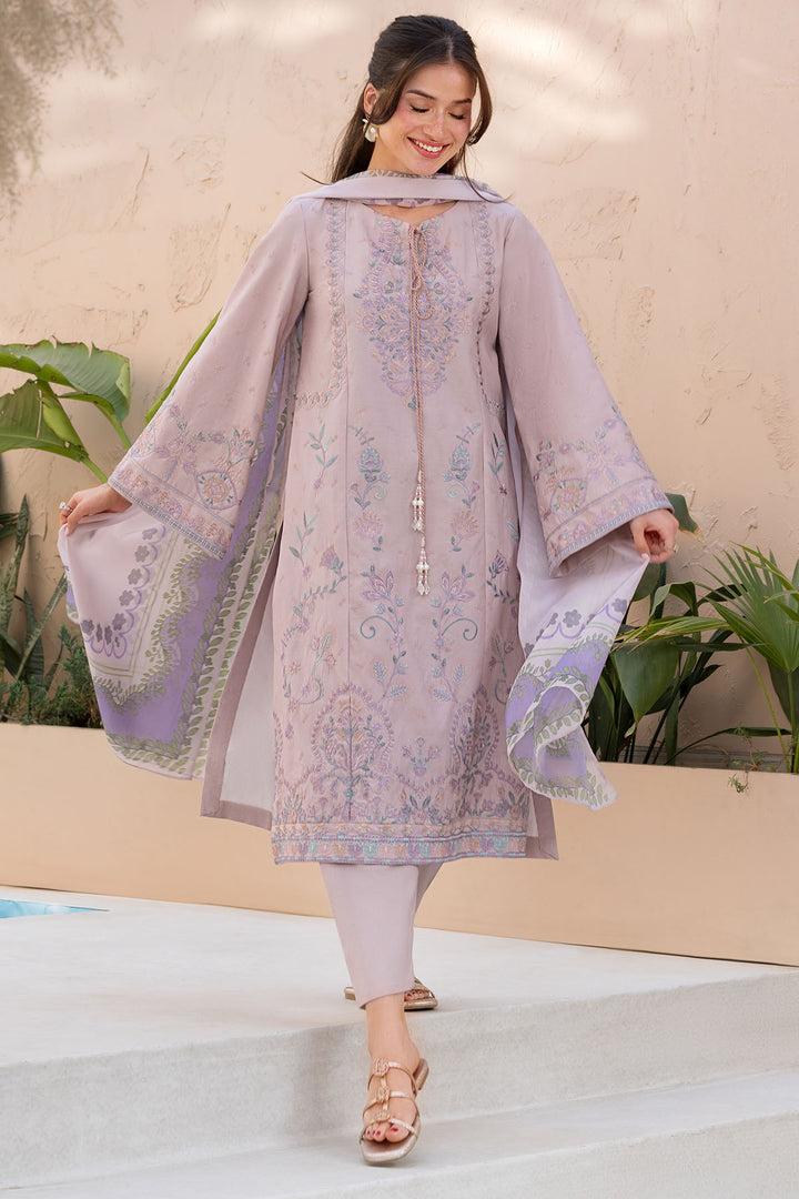 6062-INDIGO EMBROIDERED LAWN UNSTITCHED