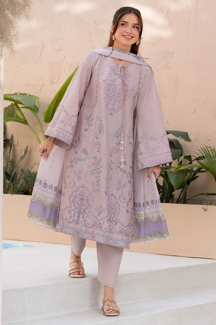6062-INDIGO EMBROIDERED LAWN UNSTITCHED