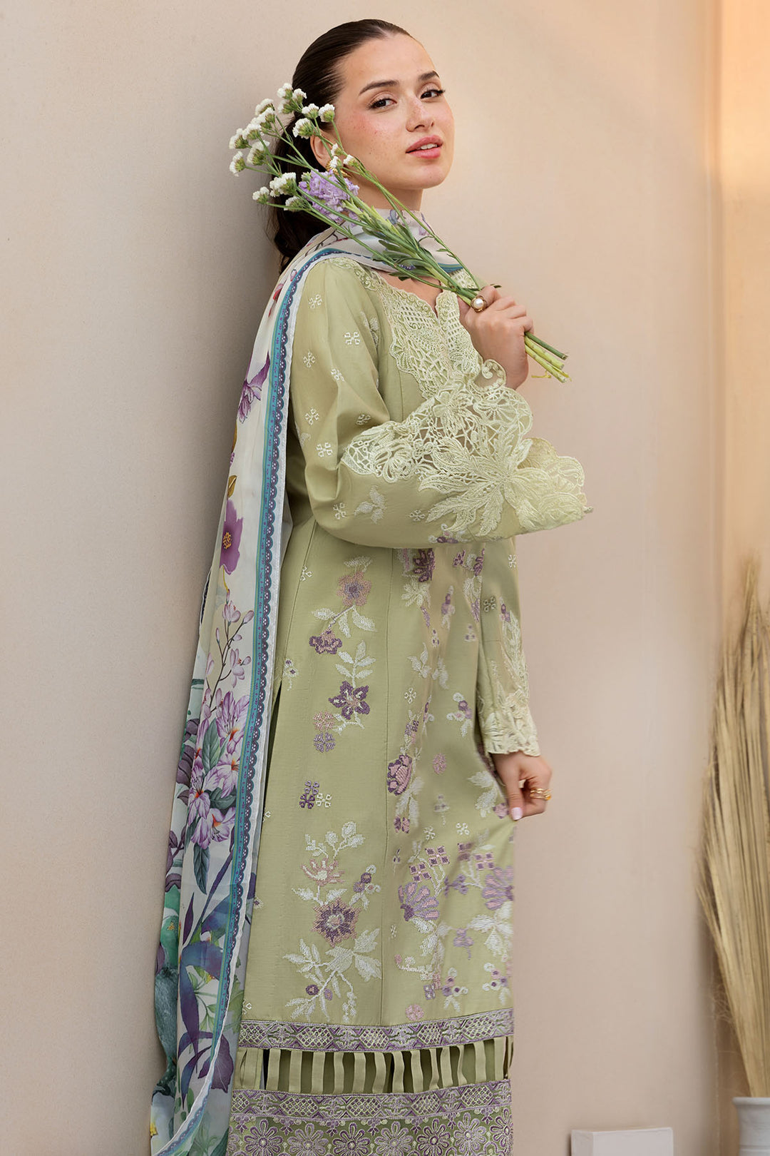 6064-ALEXANDRIN EMBROIDERED LAWN UNSTITCHED