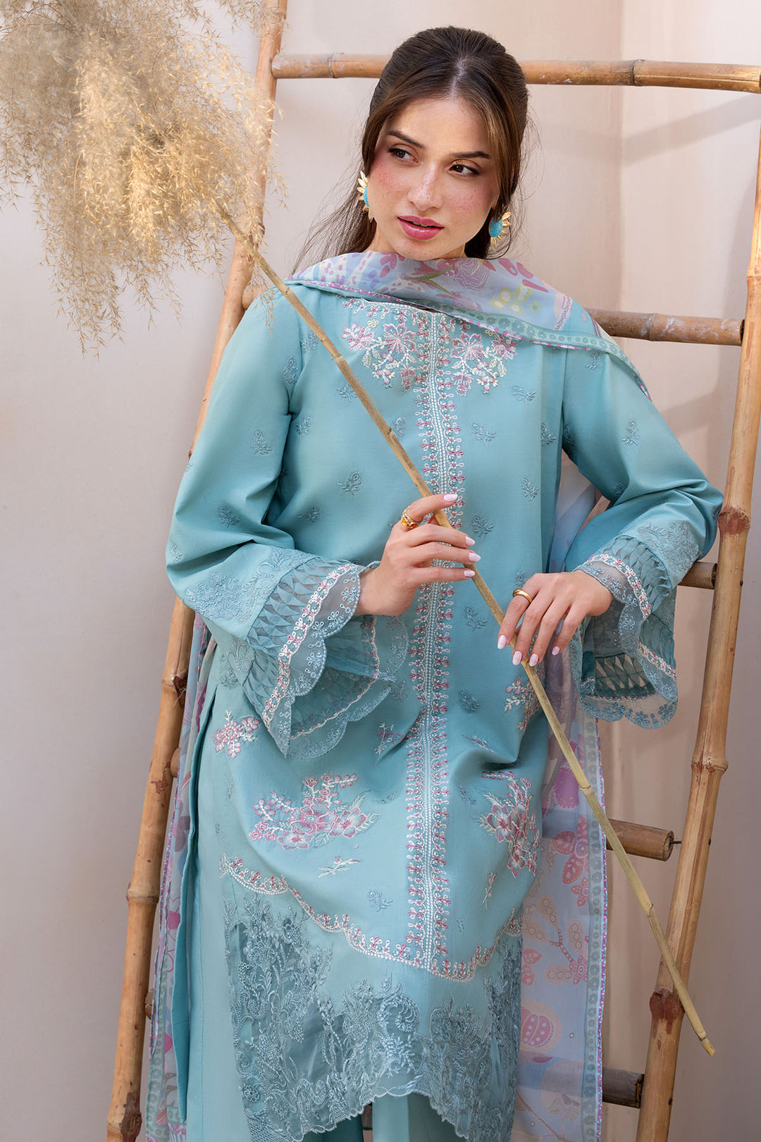 6065-ELOWYN EMBROIDERED LAWN UNSTITCHED