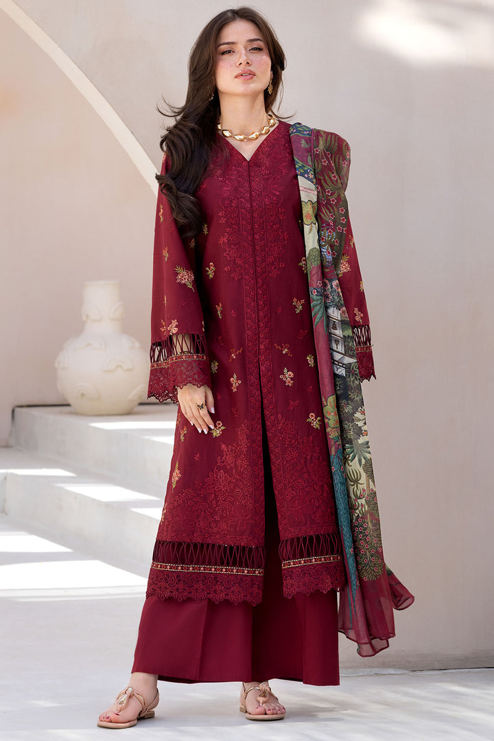 6066-CANDENCE EMBROIDERED LAWN UNSTITCHED