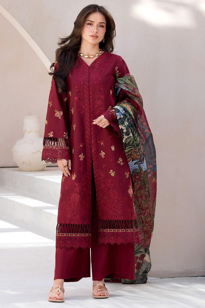 6066-CANDENCE EMBROIDERED LAWN UNSTITCHED