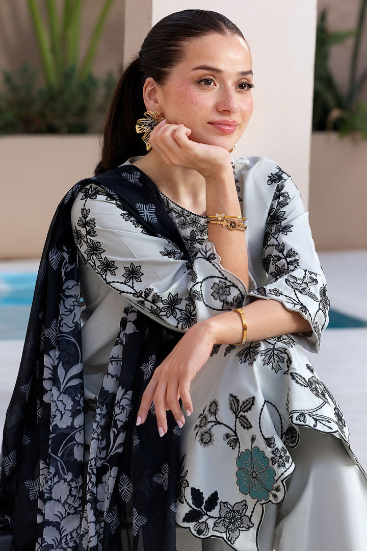 6067-GEORGIA EMBROIDERED LAWN UNSTITCHED