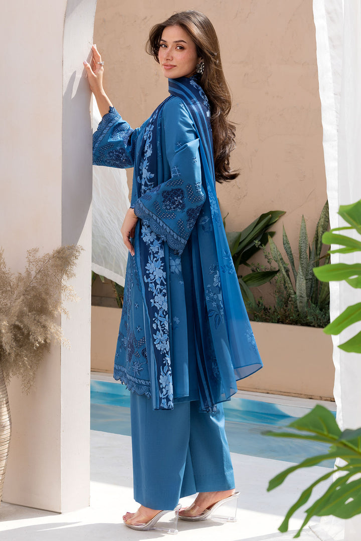 6068-FRANCES EMBROIDERED LAWN UNSTITCHED