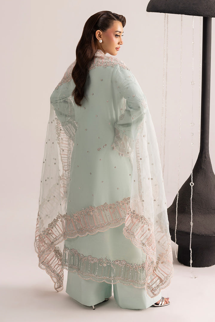 6078-ELSA EMBROIDERED SILK UNSTITCHED