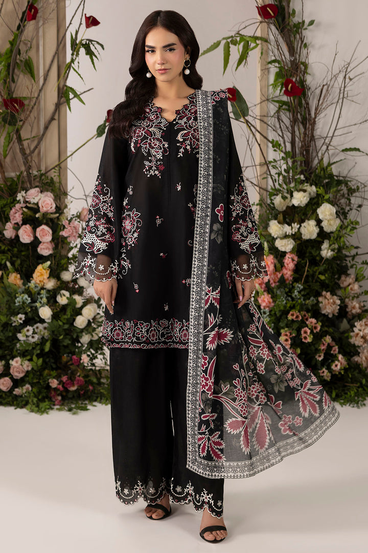 6102-MELA EMBROIDERED LAWN STITCHED