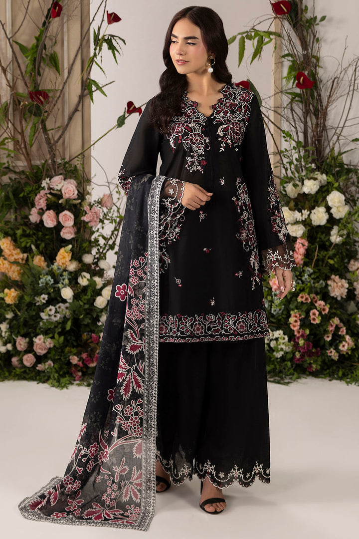 6102-MELA EMBROIDERED LAWN STITCHED