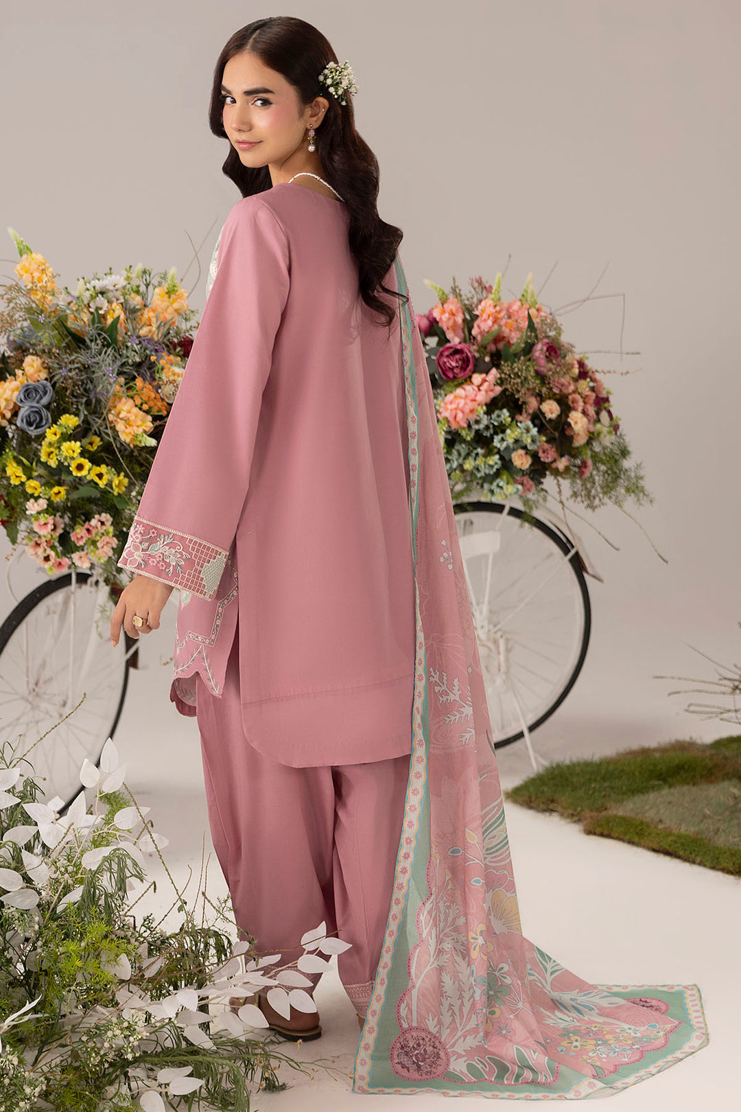 6103-PERA EMBROIDERED LAWN STITCHED