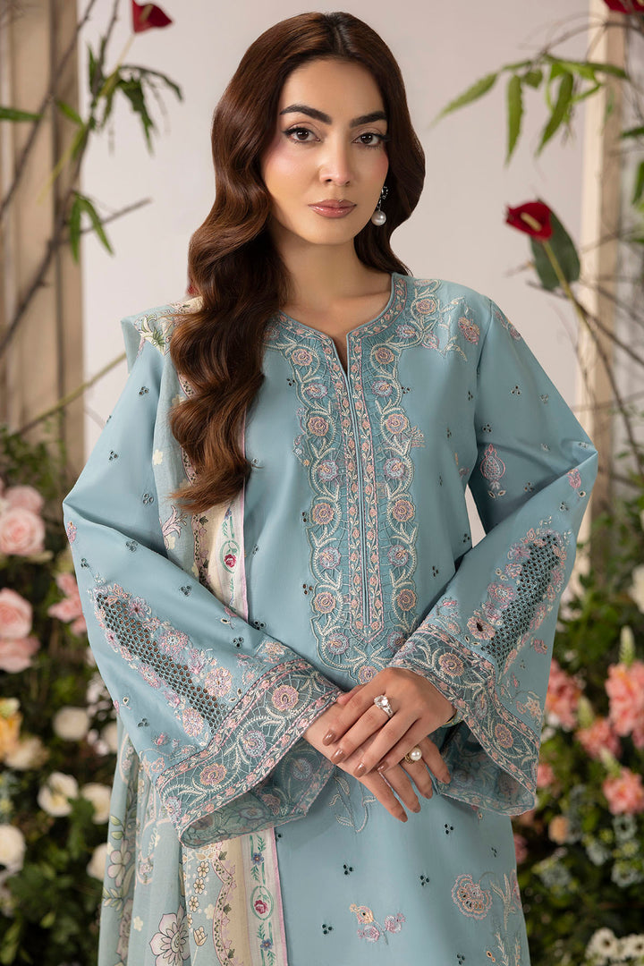 6107-NESPOLA EMBROIDERED LAWN UNSTITCHED