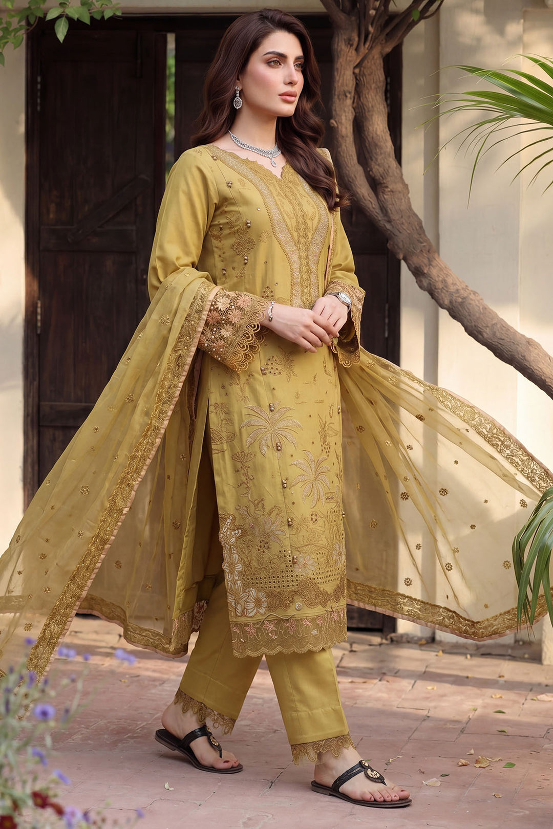 6112-ABRUZZO EMBROIDERED LAWN UNSTITCHED