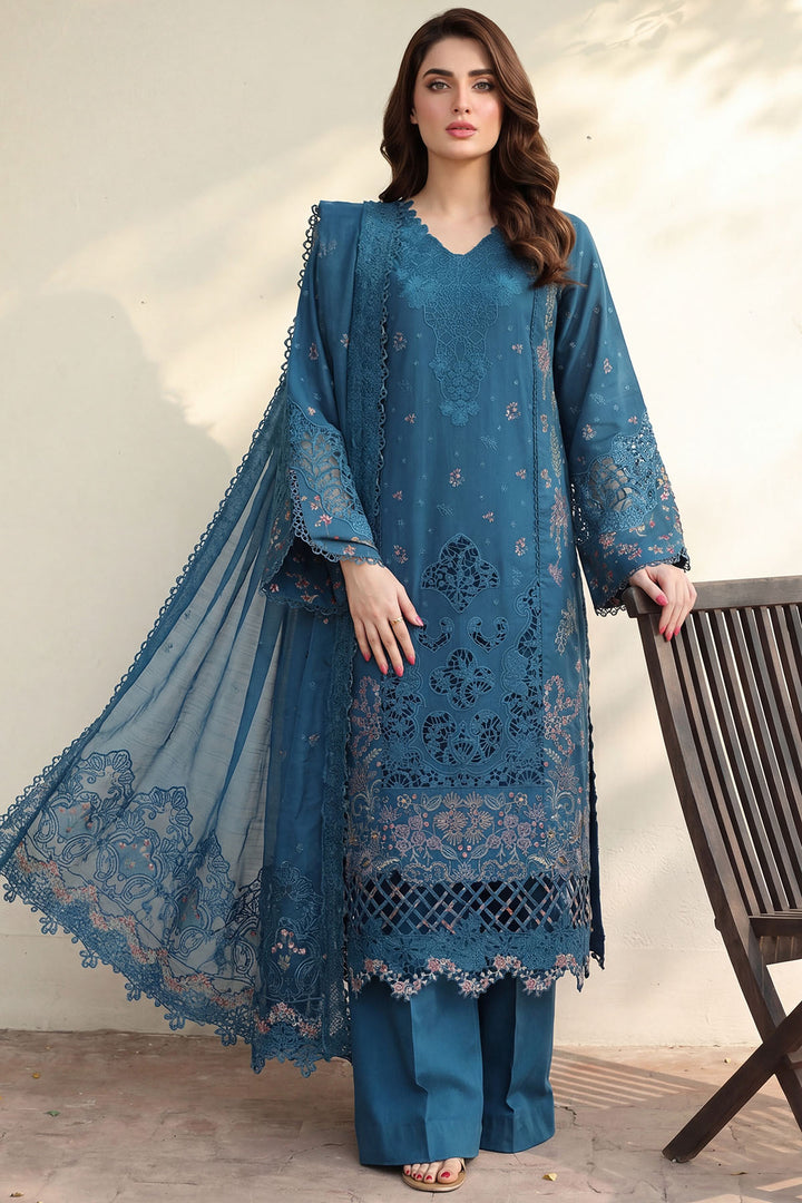 6120-VENETO EMBROIDERED LAWN UNSTITCHED