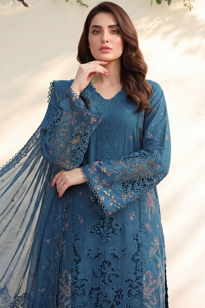 6120-VENETO EMBROIDERED LAWN UNSTITCHED