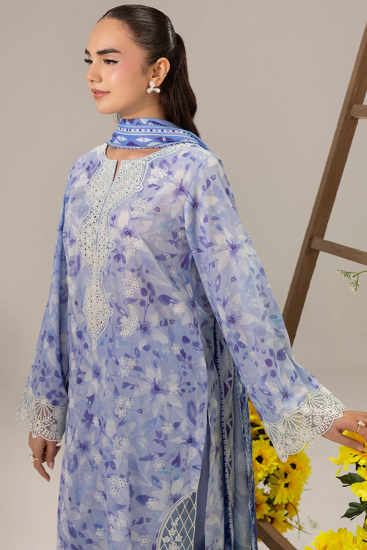 6132-EMILIA EMBROIDERED LAWN STITCHED