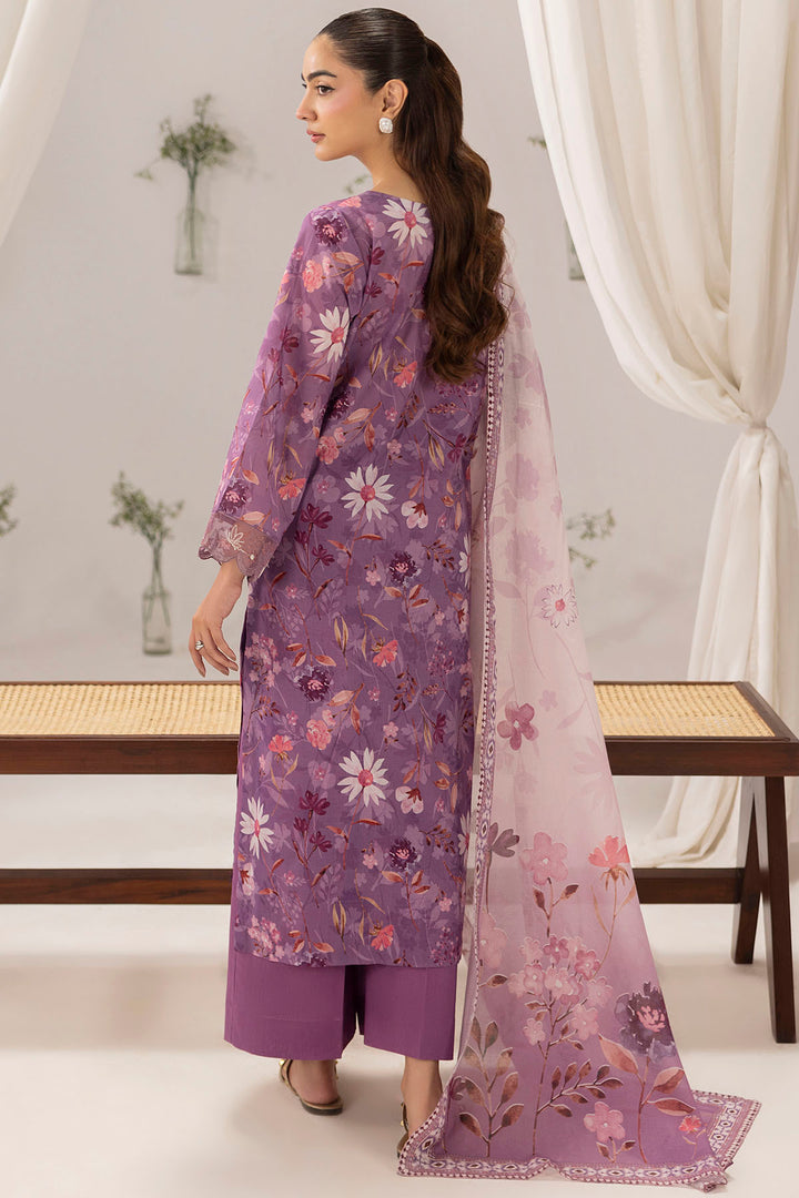 6133-JASMINE EMBROIDERED LAWN STITCHED