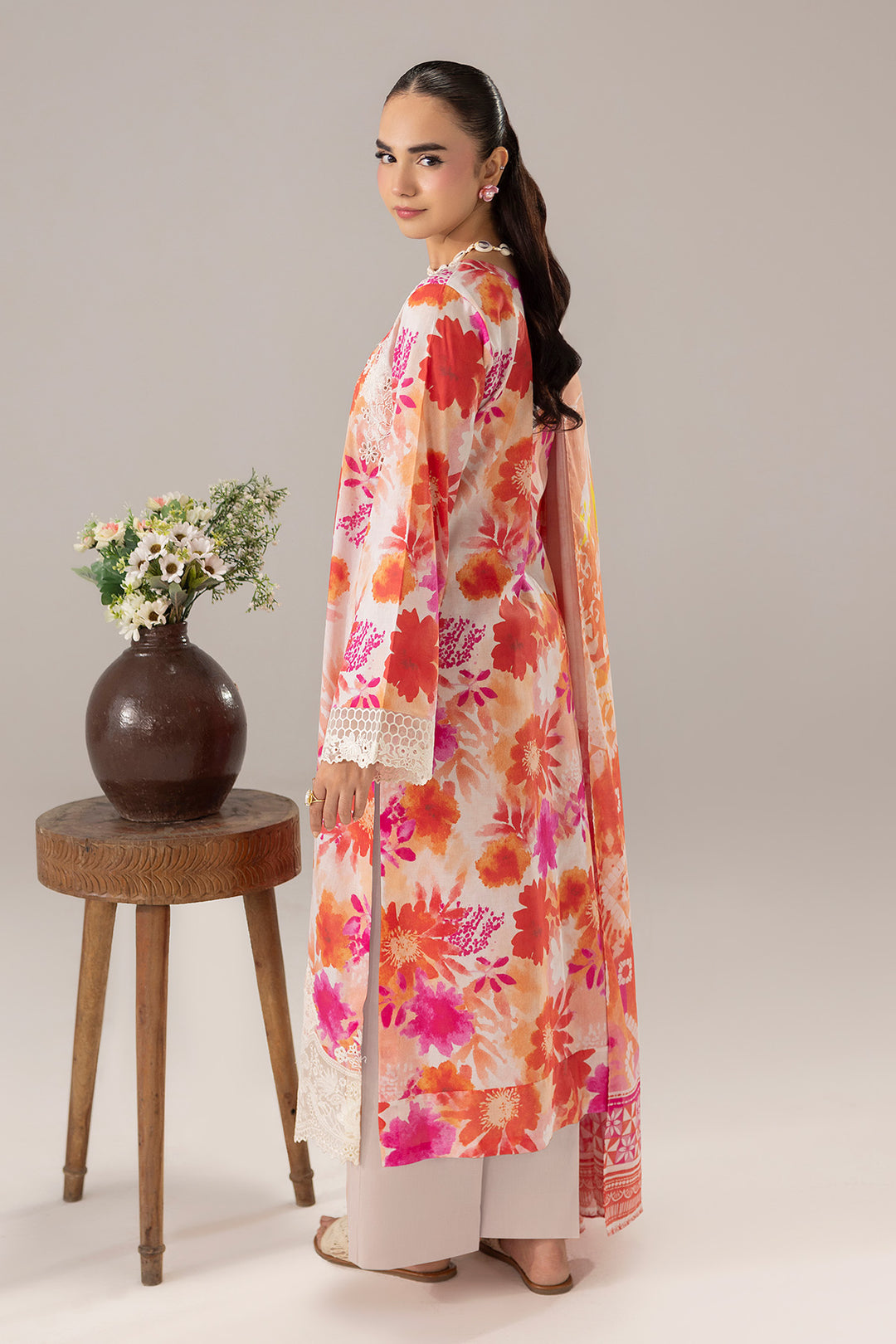 6134-FLORENCE EMBROIDERED LAWN UNSTITCHED