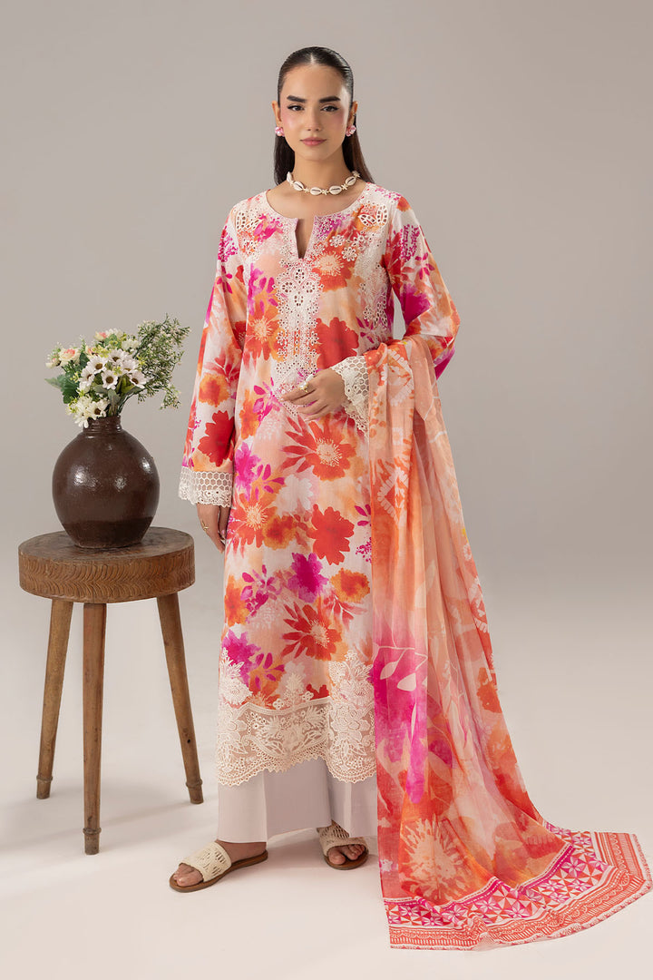 6134-FLORENCE EMBROIDERED LAWN UNSTITCHED