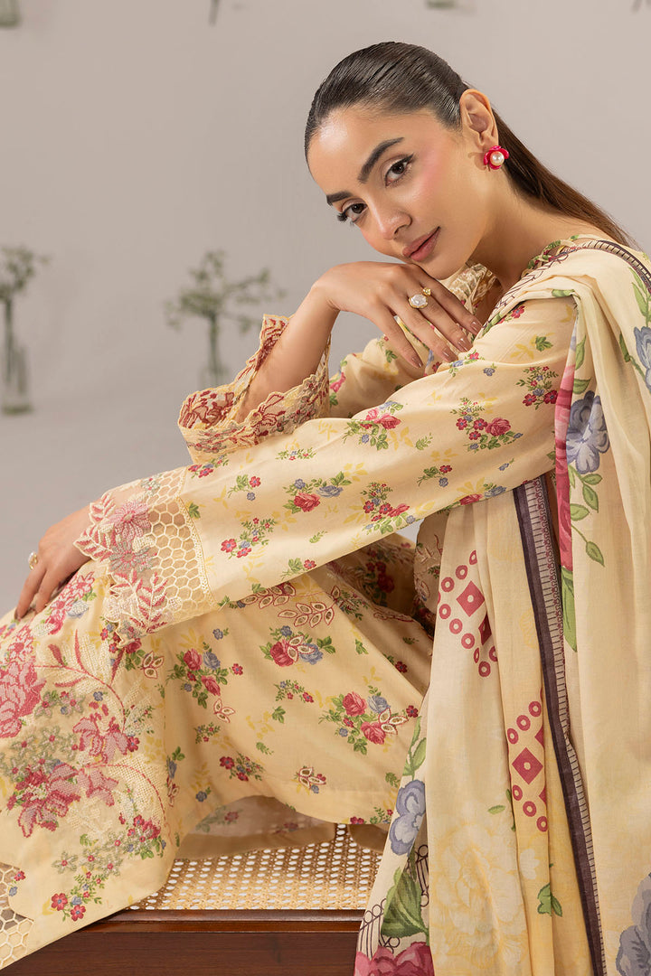 6137-LYLA EMBROIDERED LAWN STITCHED