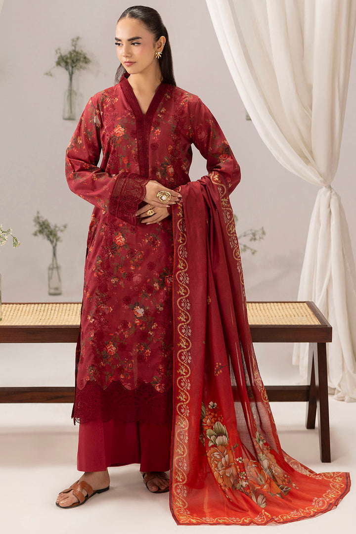 6139-WILLOW EMBROIDERED LAWN STITCHED