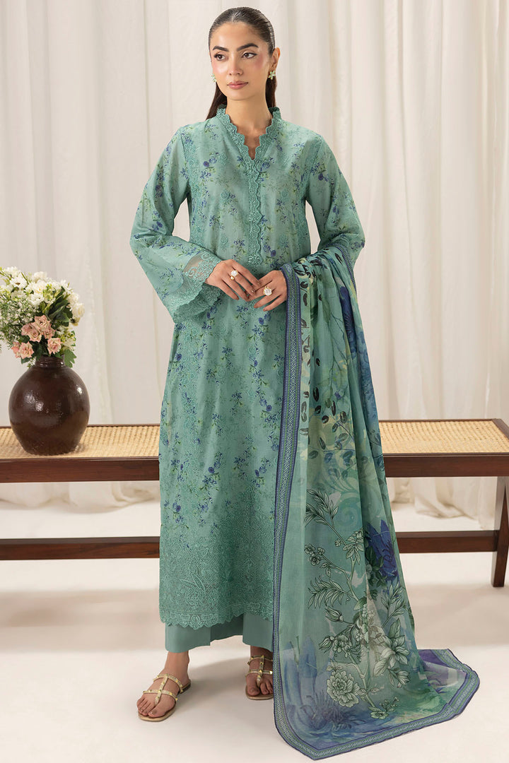 6140-EMILY EMBROIDERED LAWN STITCHED
